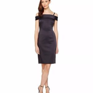 Tahari satin sheath Dress